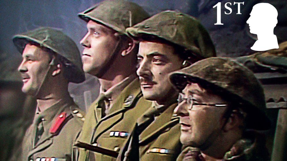 A new stamp celebrating Blackadder