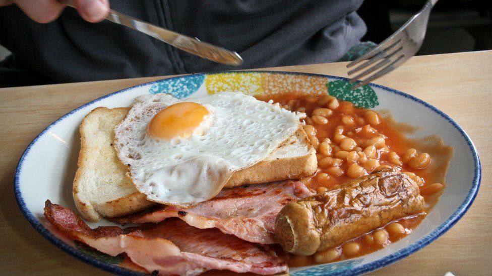 A picture of a fry up