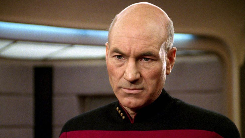 Sir Patrick Stewart as Captain Jean Luc Picard